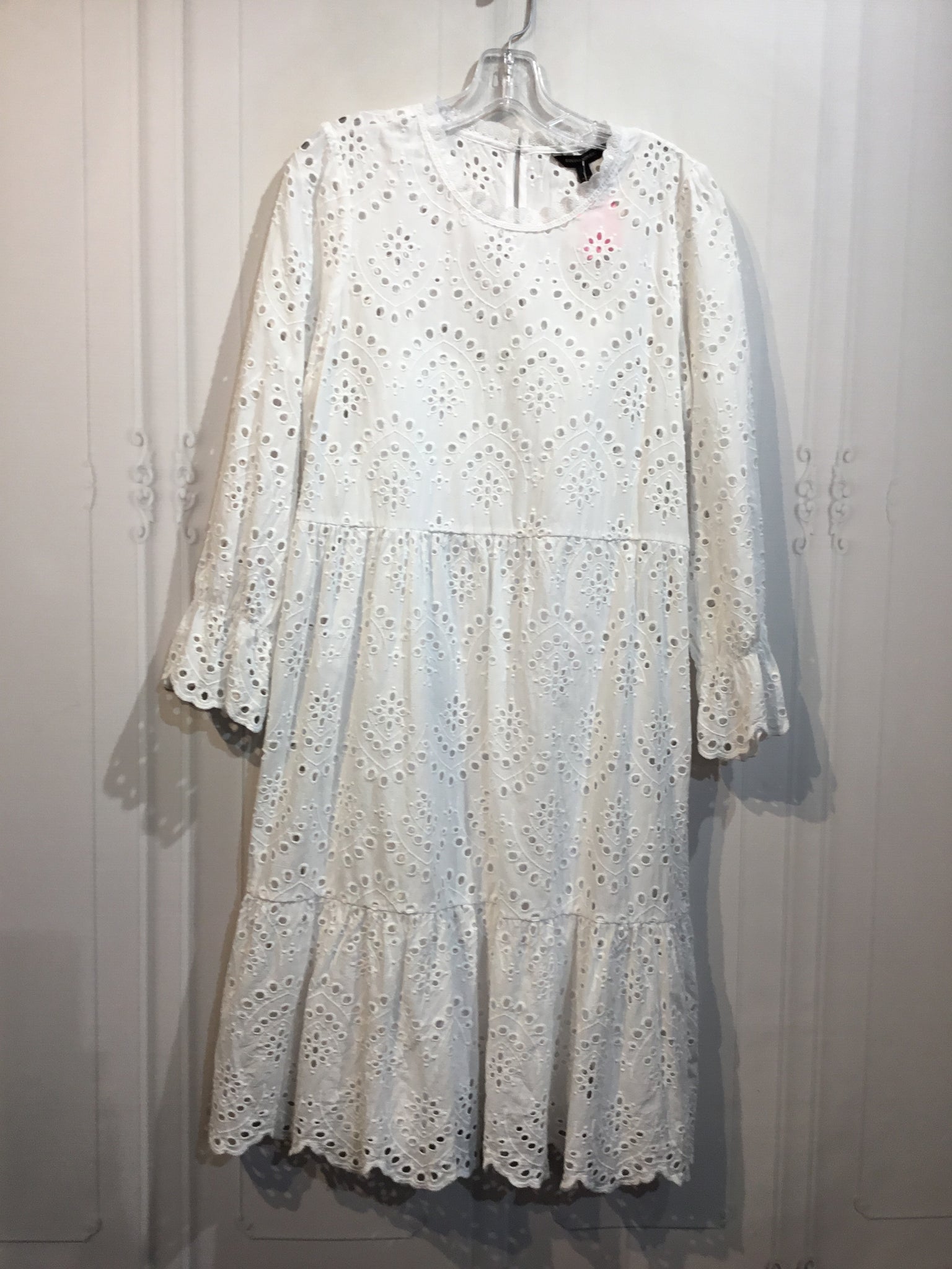 Banana Republic Size Large White DRESS/1 PIECE