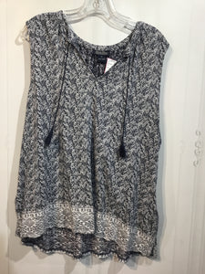 Lucky Brand Size Extra Large Grey Tops