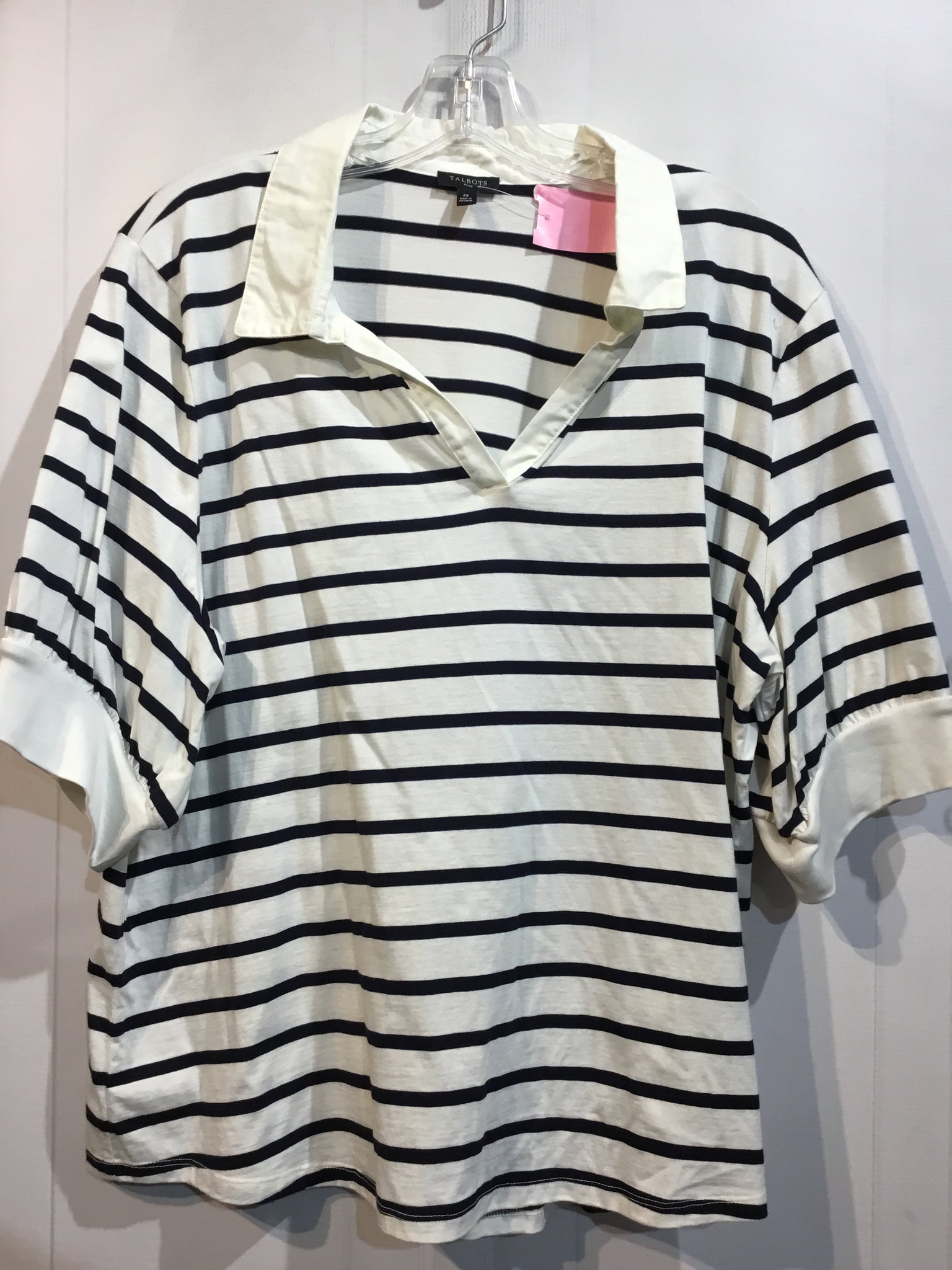Talbots Size 2X White Tops