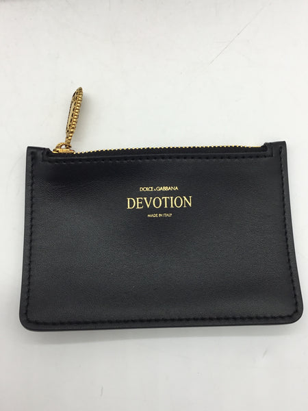 LUXURY Dolce & Gabbana Size Small Black Purses/Wallets