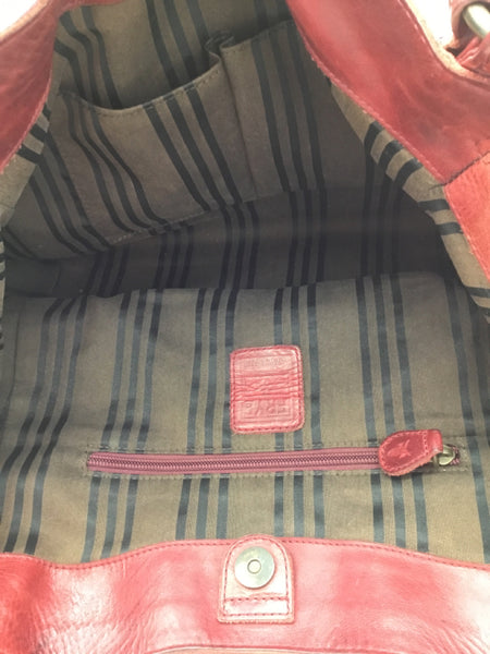 LUXURY Frye Size Large Red Purses/Wallets
