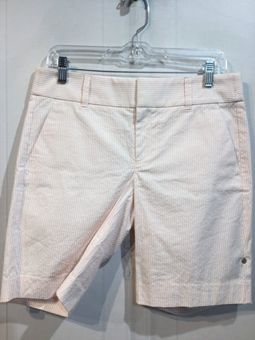 JCREW Size S/4-6 Peach & White Shorts