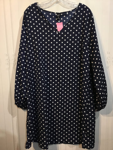 Emery Rose Size Extra Large Blue DRESS/1 PIECE