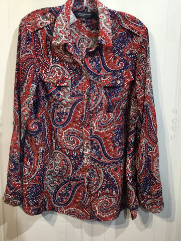 Jones New York Signature Size Large Red Tops