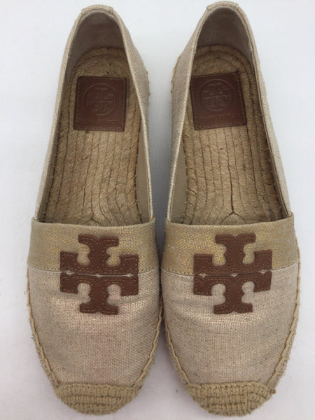 LUXURY Tory Burch Size 7 Beige Shoes