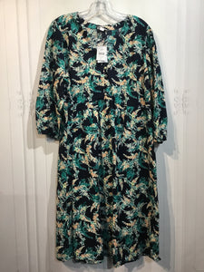 JJILL Size Large Blue DRESS/1 PIECE