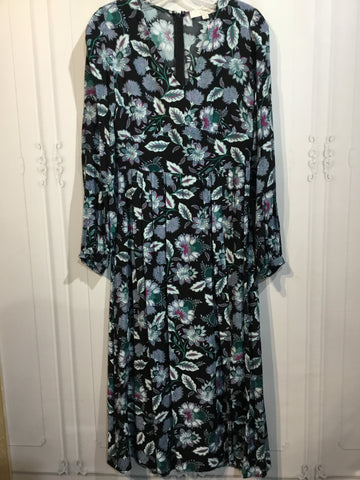 LOFT Size XS/2 Black DRESS/1 PIECE