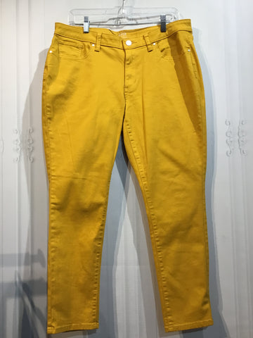ana Size L/14 Yellow Bottoms