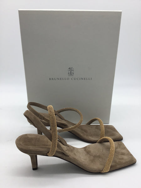 LUXURY Brunello Cucinelli Size 8.5 Brown Shoes