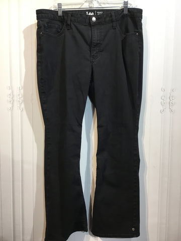 Lee Size XL/16 Black Bottoms