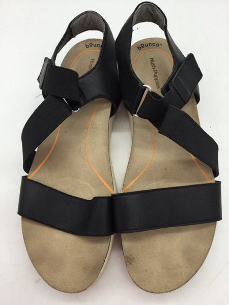 Hush Puppies Size 9.5 Black Shoes