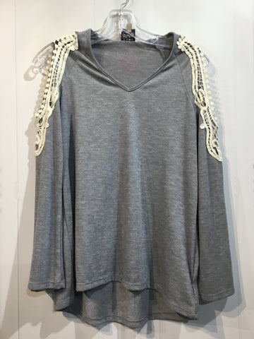 Como Vintage Size SP Grey Tops