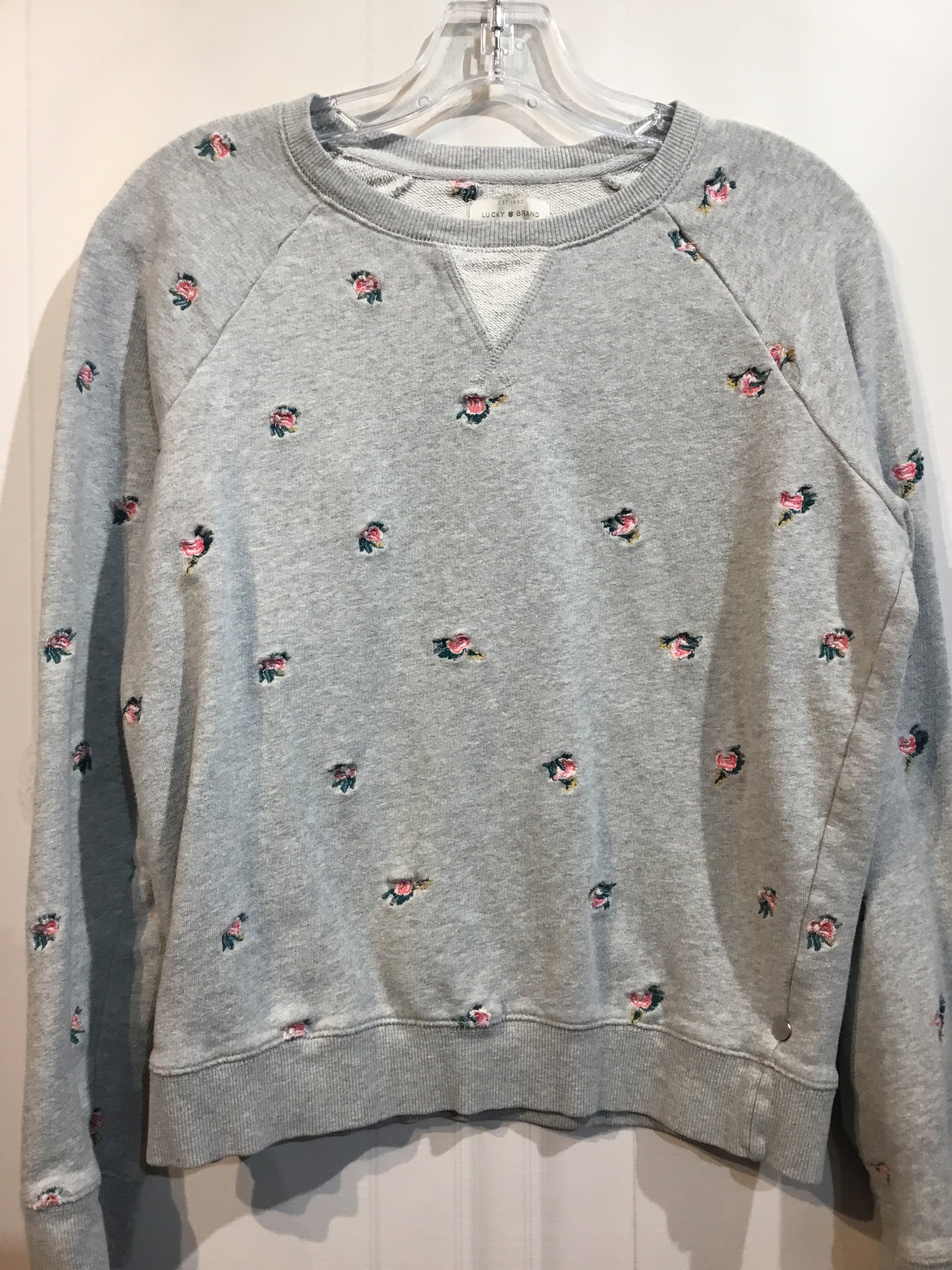 Lucky Brand Size Small Grey Tops