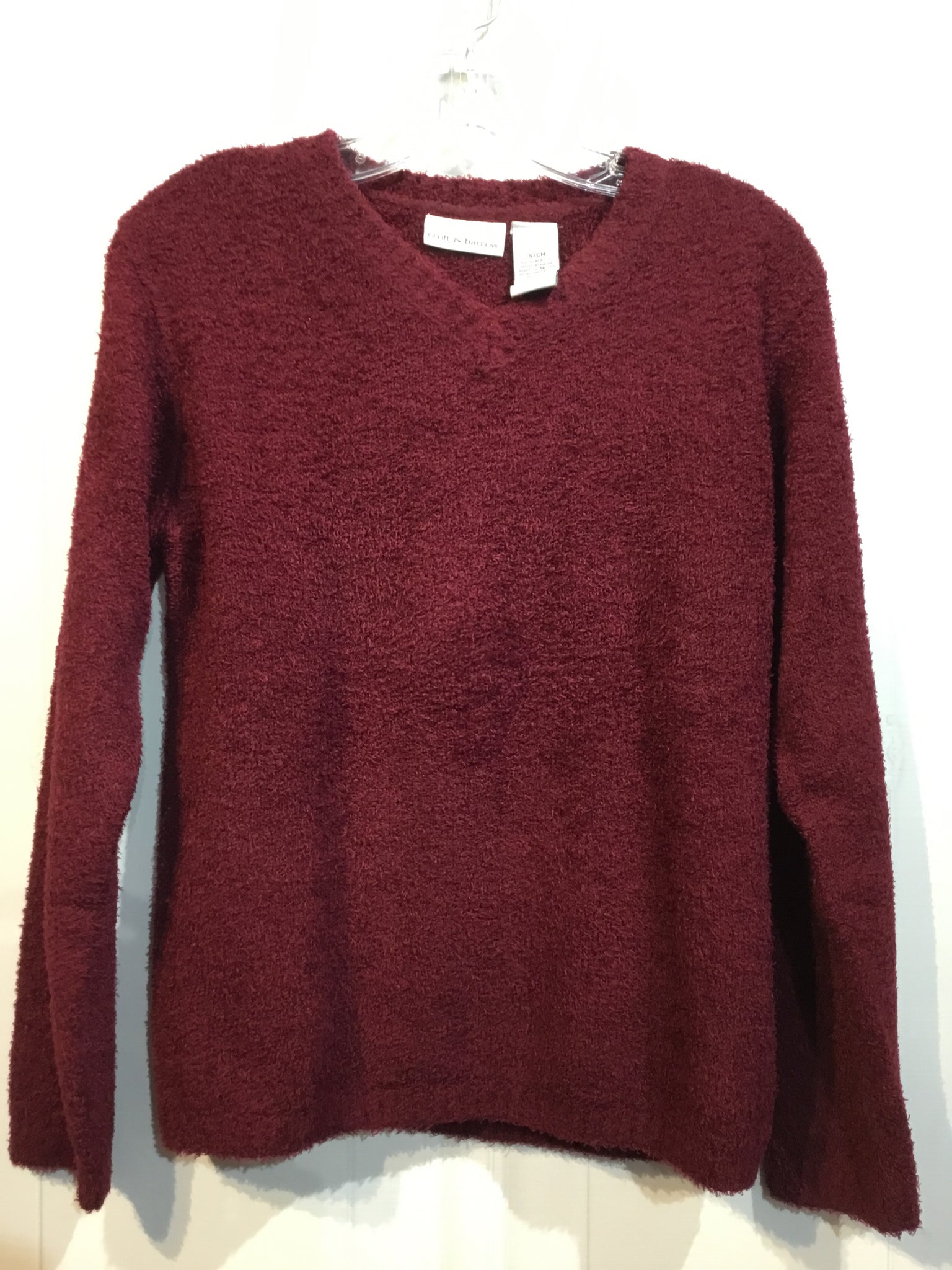 Croft & Barrow Size Small Red Tops