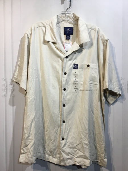 NWT - Caribbean Joe Size XL Beige Men's