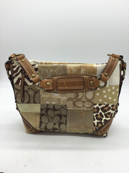 Coach Size Medium Brown Purses/Wallets