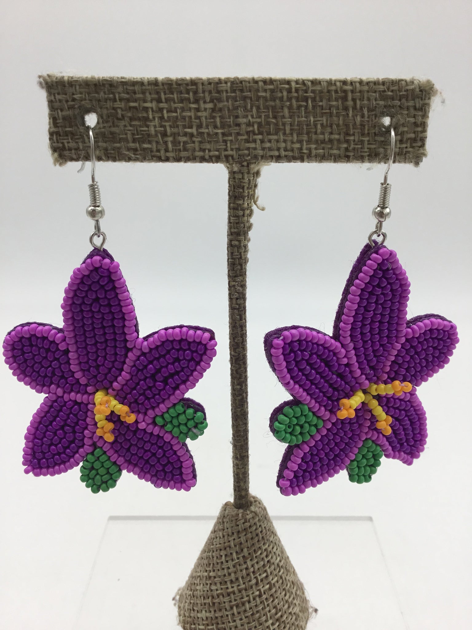 Purple Earrings