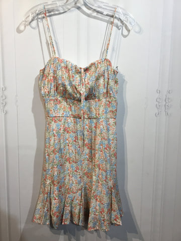 Blue Rain Size M White DRESS/1 PIECE