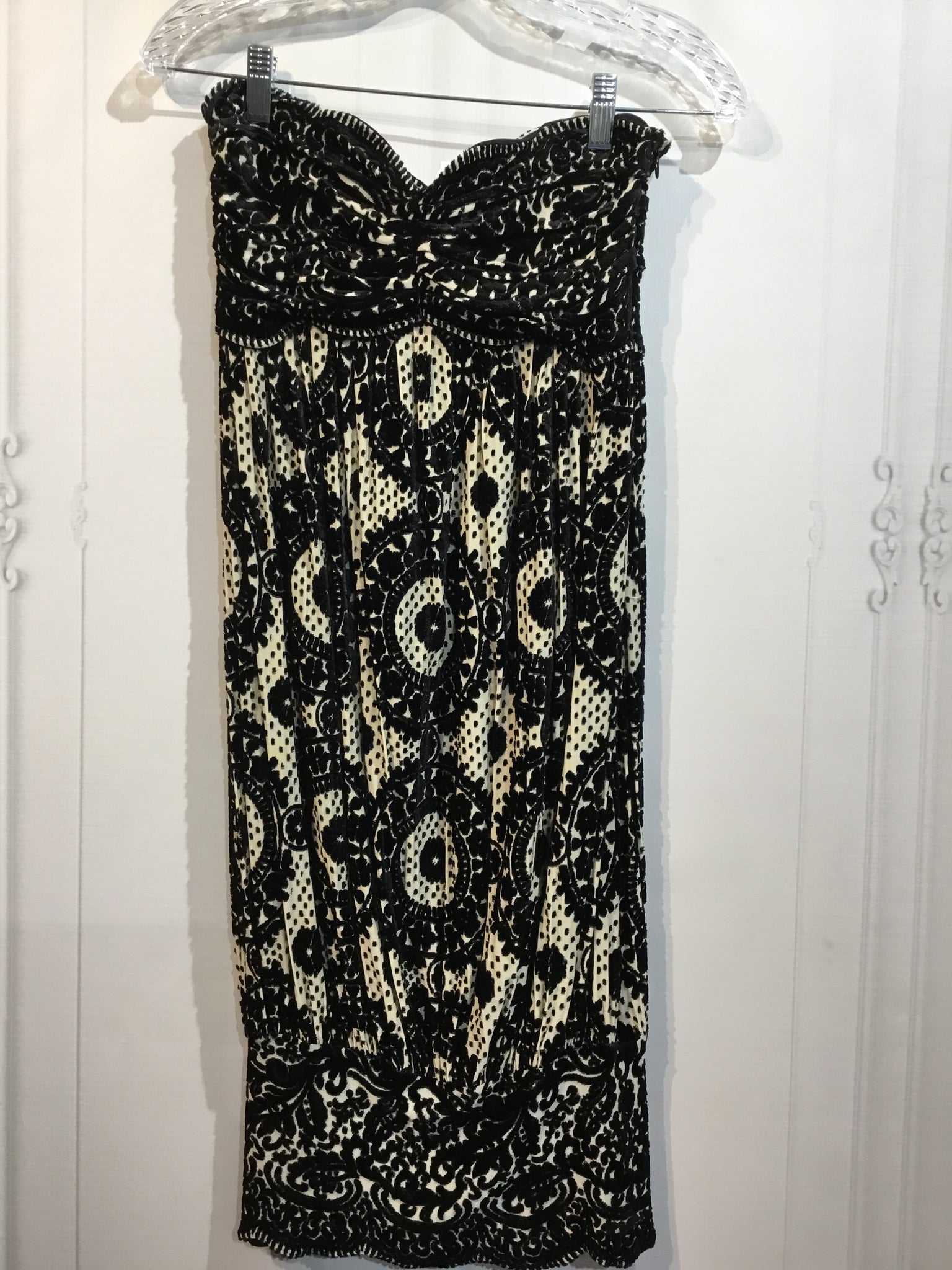Diane Von Furstenberg Size S/6 Black DRESS/1 PIECE