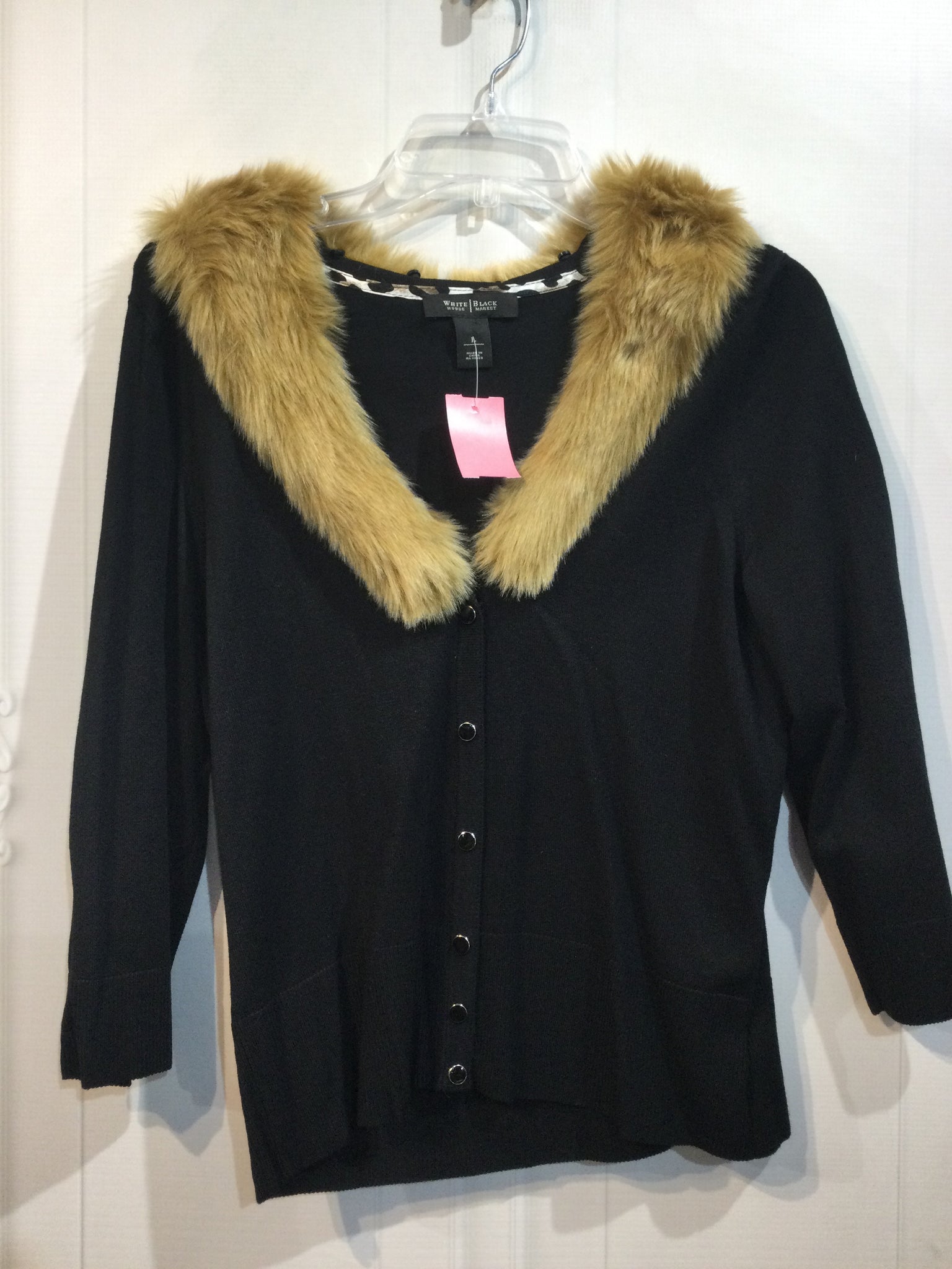 White House Black Market Size Large Black Tops
