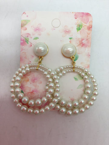 JCREW White Earrings