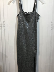 Forever21 Size Small Silver DRESS/1 PIECE