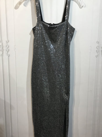 Forever21 Size Small Silver DRESS/1 PIECE