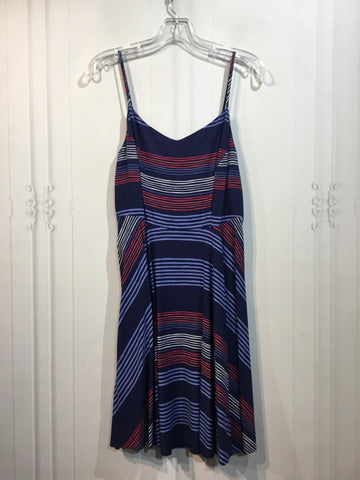Old Navy Size M/8-10 Navy/Red/White Dress