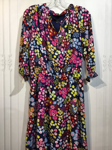 Talbots Size M-P Blue DRESS/1 PIECE