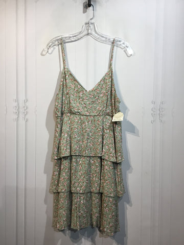 NWT Altar'd State Size Large Green DRESS/1 PIECE