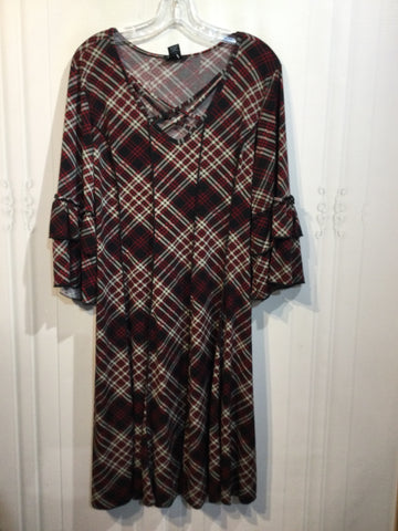 Sami & Jo Size Extra Large Red DRESS/1 PIECE