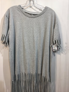 On Fire Size 3X Grey Tops