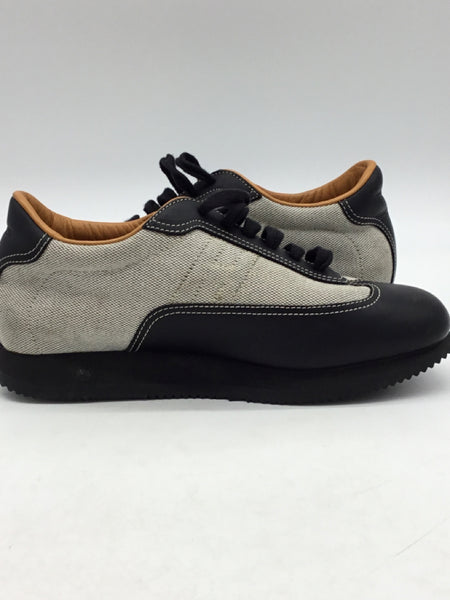 LUXURY Hermes Size 8.5 Grey Shoes