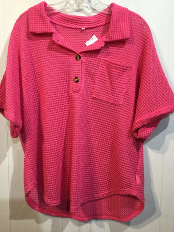 Size L Pink Tops