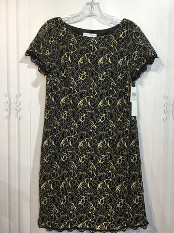 London Times Size S/4 Black DRESS/1 PIECE