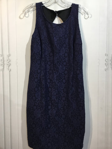 Jennifer Lopez Size M/10 Blue DRESS/1 PIECE