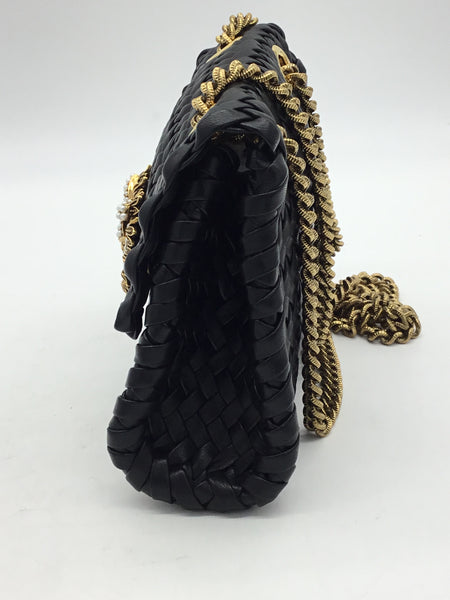 LUXURY Dolce & Gabbana Size Small Black Purses/Wallets