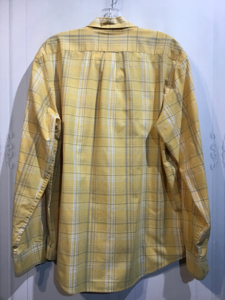 IZOD Size Large Yellow Men's