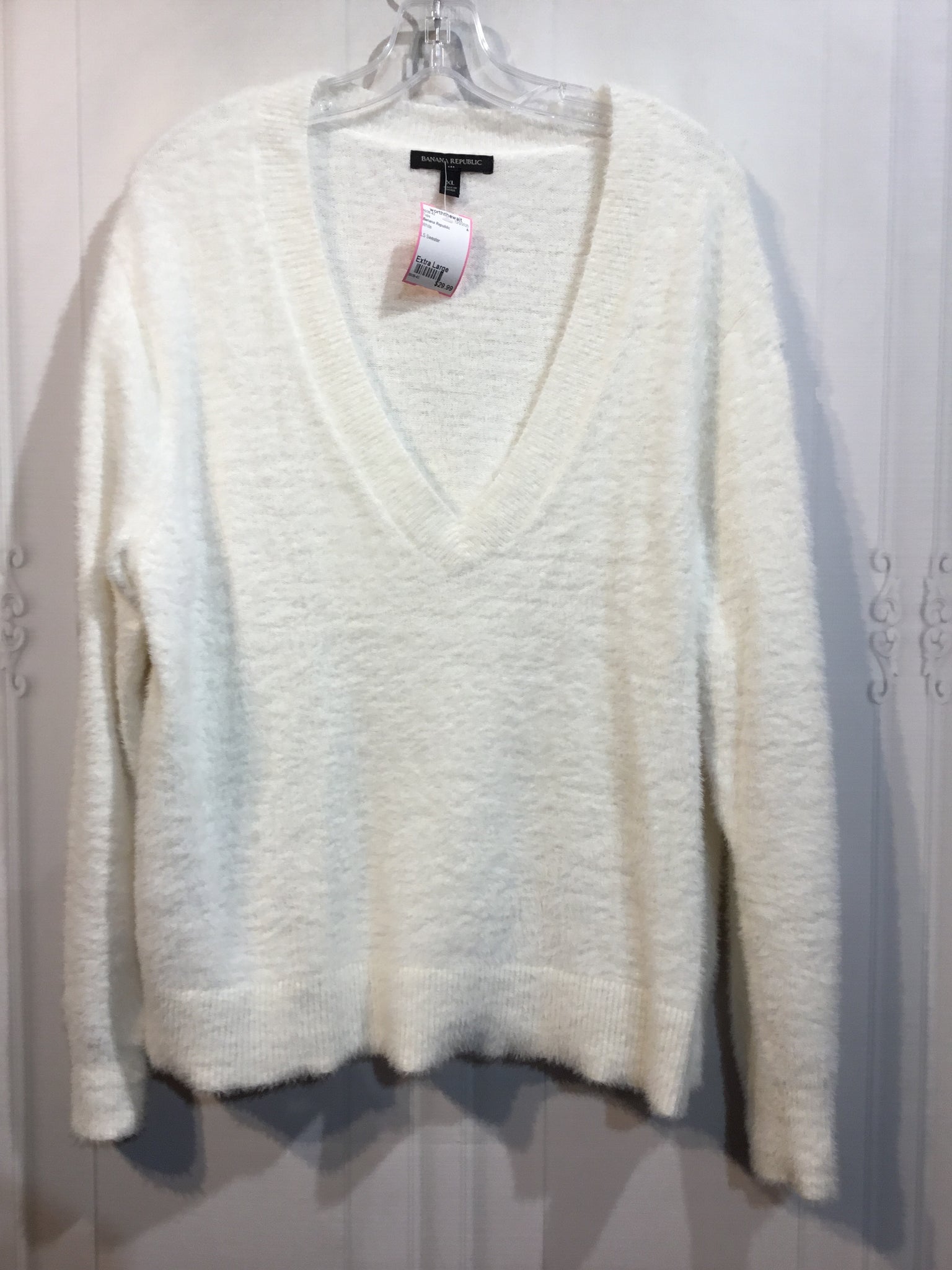 Banana Republic Size Extra Large White Tops