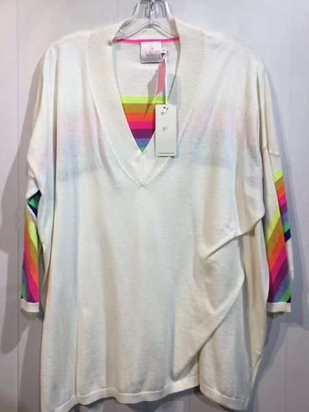 NWT Whisper By Brodie Size Medium White Tops