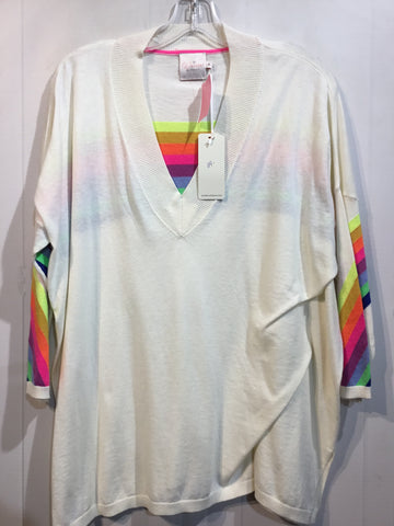 NWT Whisper By Brodie Size Medium White Tops