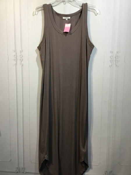 Z Supply Size Medium Brown DRESS/1 PIECE – Worth The Wait
