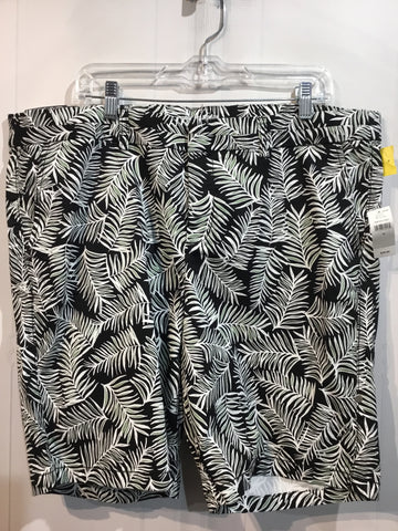 GAP Size XL/16-18 Black/White/Sage Shorts