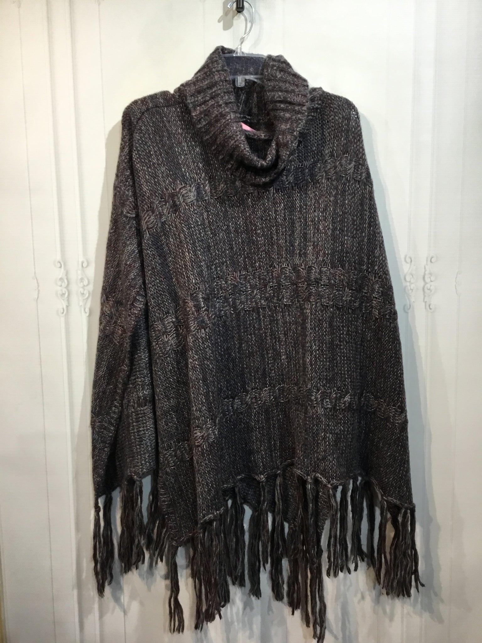 Size One Size Brown Tops