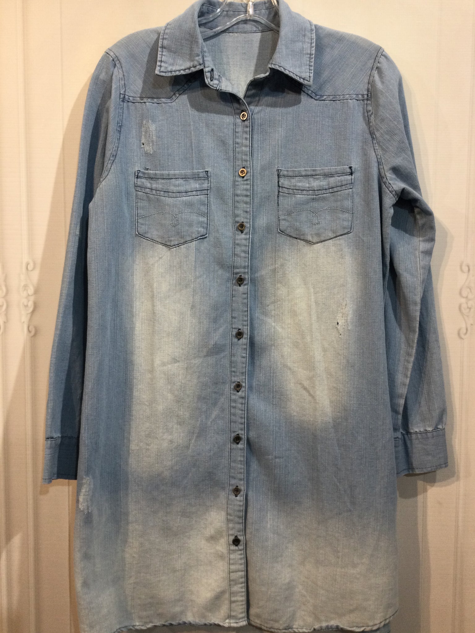 Size M Blue DRESS/1 PIECE