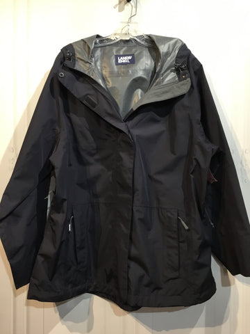 Lands End Size 2X Black Tops