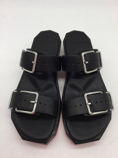 LUXURY 4ccccees Size 8.5 Black Shoes