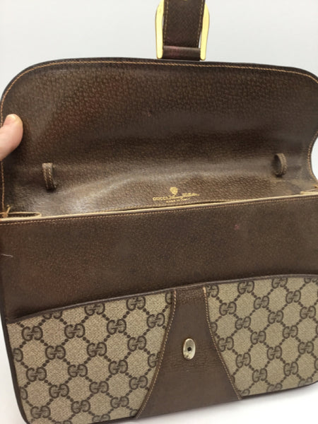 LUXURY GUCCI Size Small Brown Purses/Wallets