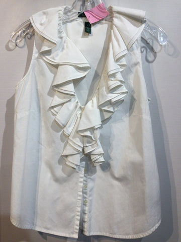LAUREN Ralph Lauren Size S White Tops