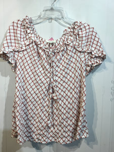 MAX STUDIO Size Large White Tops